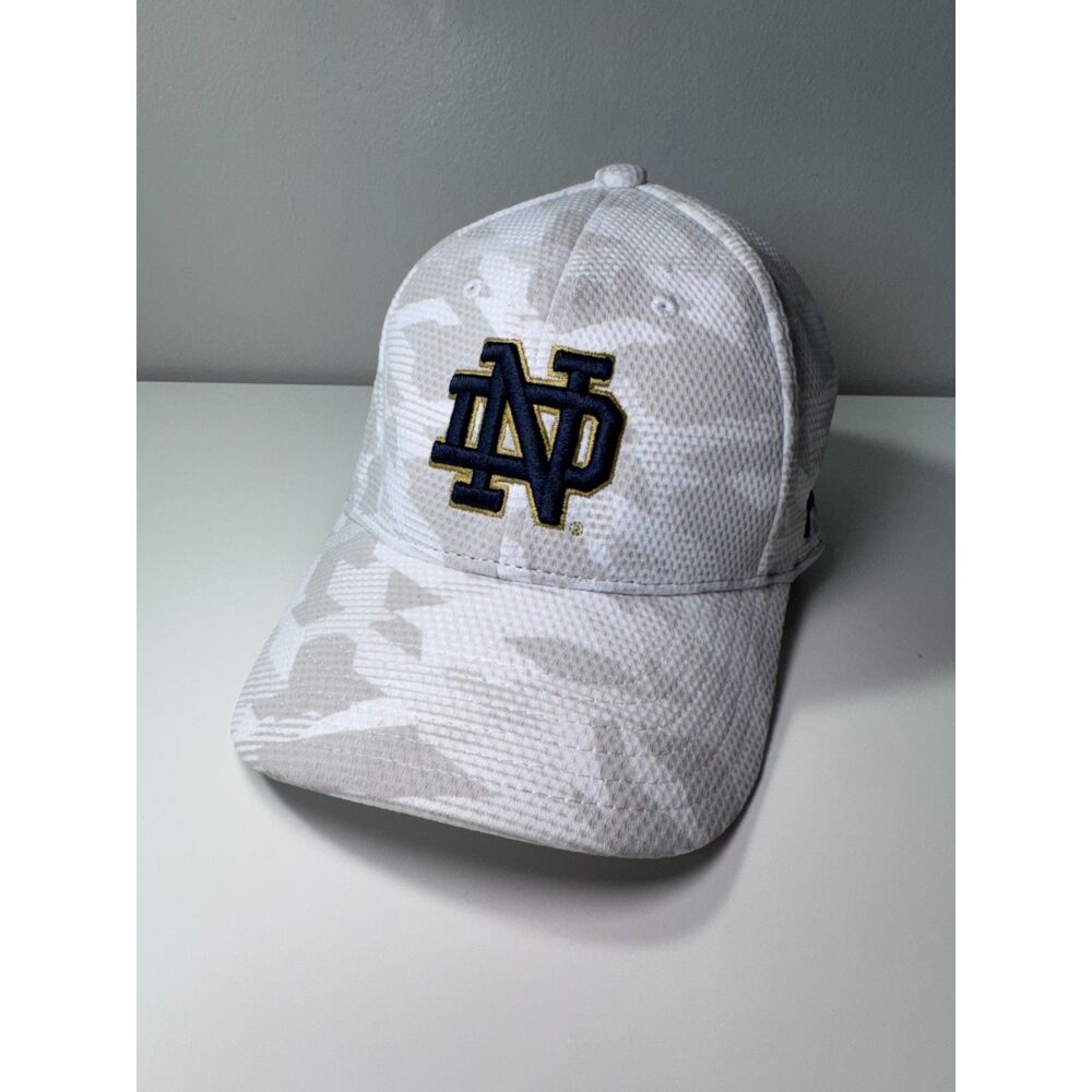 Under Armour Notre Dame Fighting Irish Youth Hat White Camo Adjustable Cap OSFA